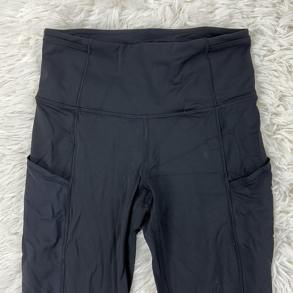 Lululemon Fast & Free Crop II *Nulux 19" Black - Picture 2 of 6